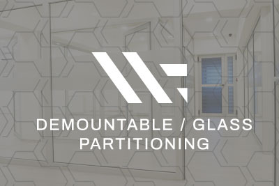 Demountable / Glass Partitioning